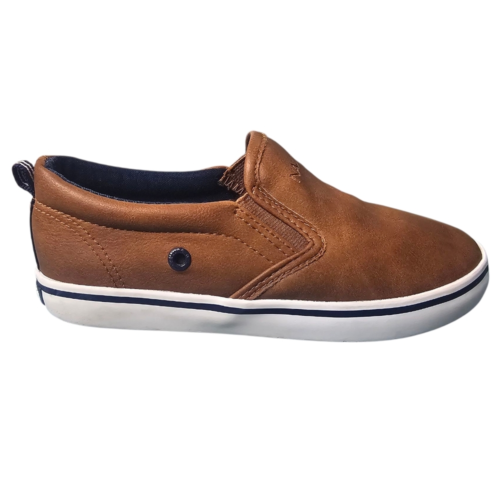 Nautica Tan Slip-On Kids Shoes Size 12